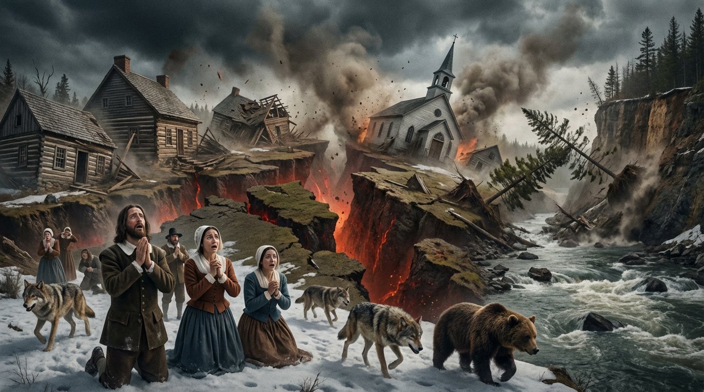 Nouvelle-France, « crimes et châtiments » : esquisse de géologie divine (Iere partie)