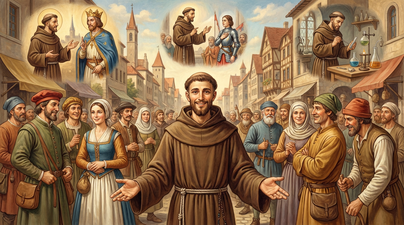 La révolution franciscaine. Sans eux l'histoire aurait été différente