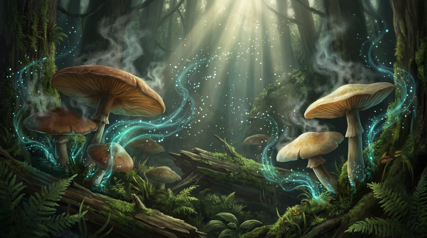 Les champignons créent du vent pour propager leurs spores