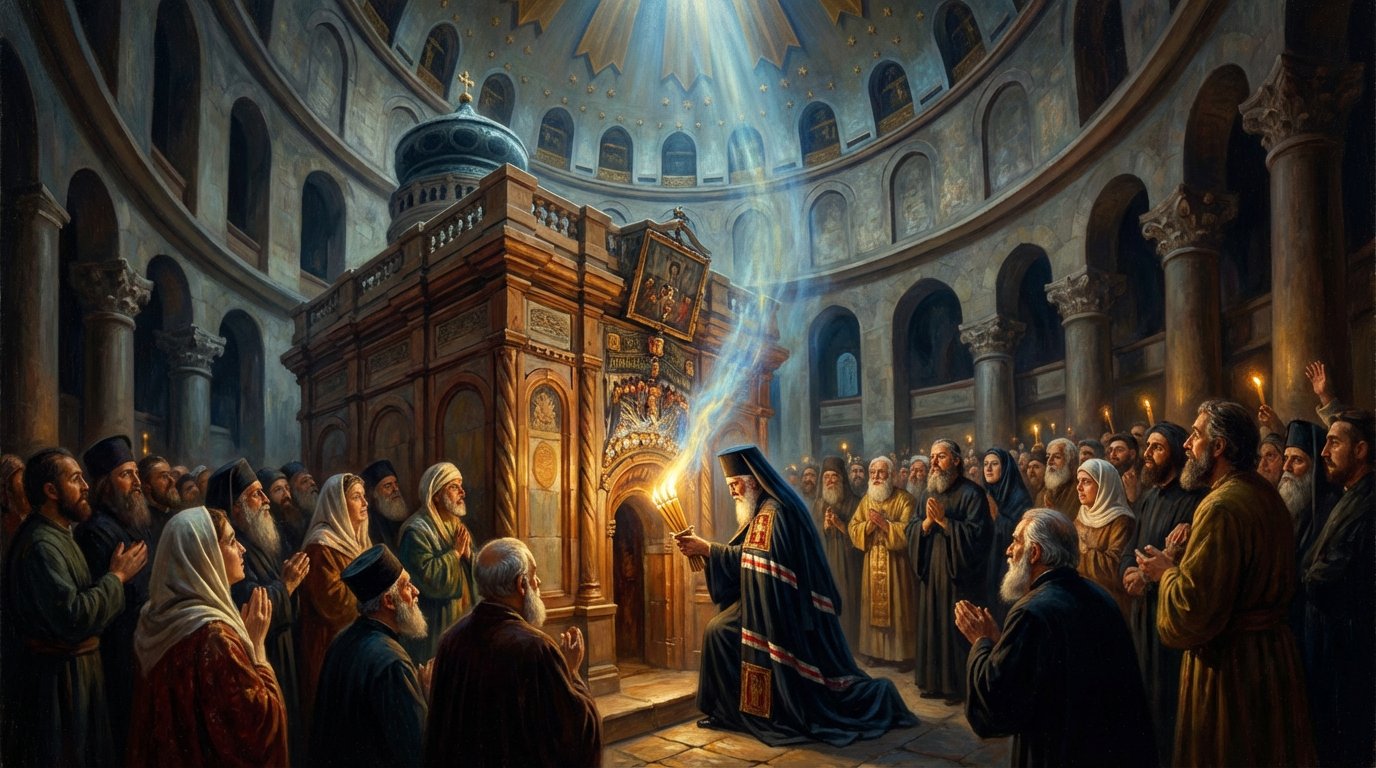 Le miracle du Feu Sacré