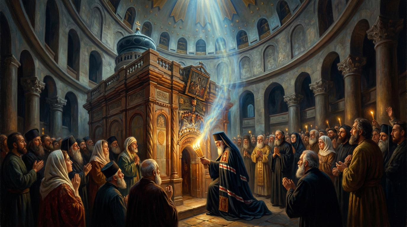 Le miracle du Feu Sacré