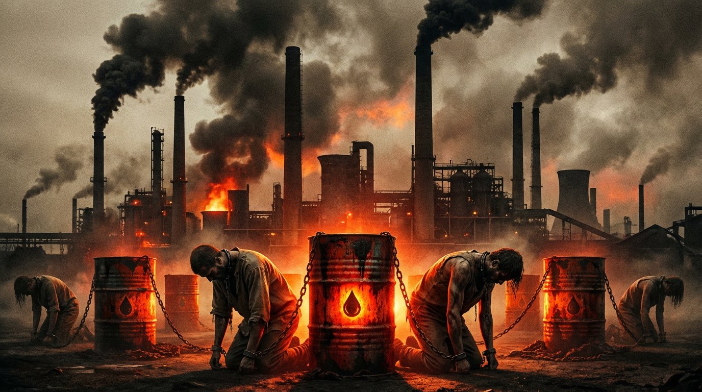 De l’huile de coude à l’esclave pétrole