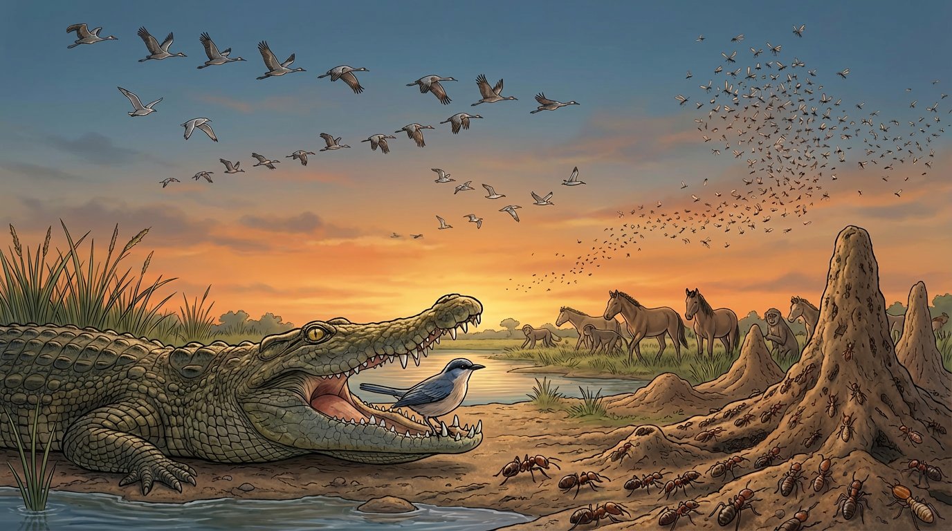 Sociabilité et commensalisme des animaux