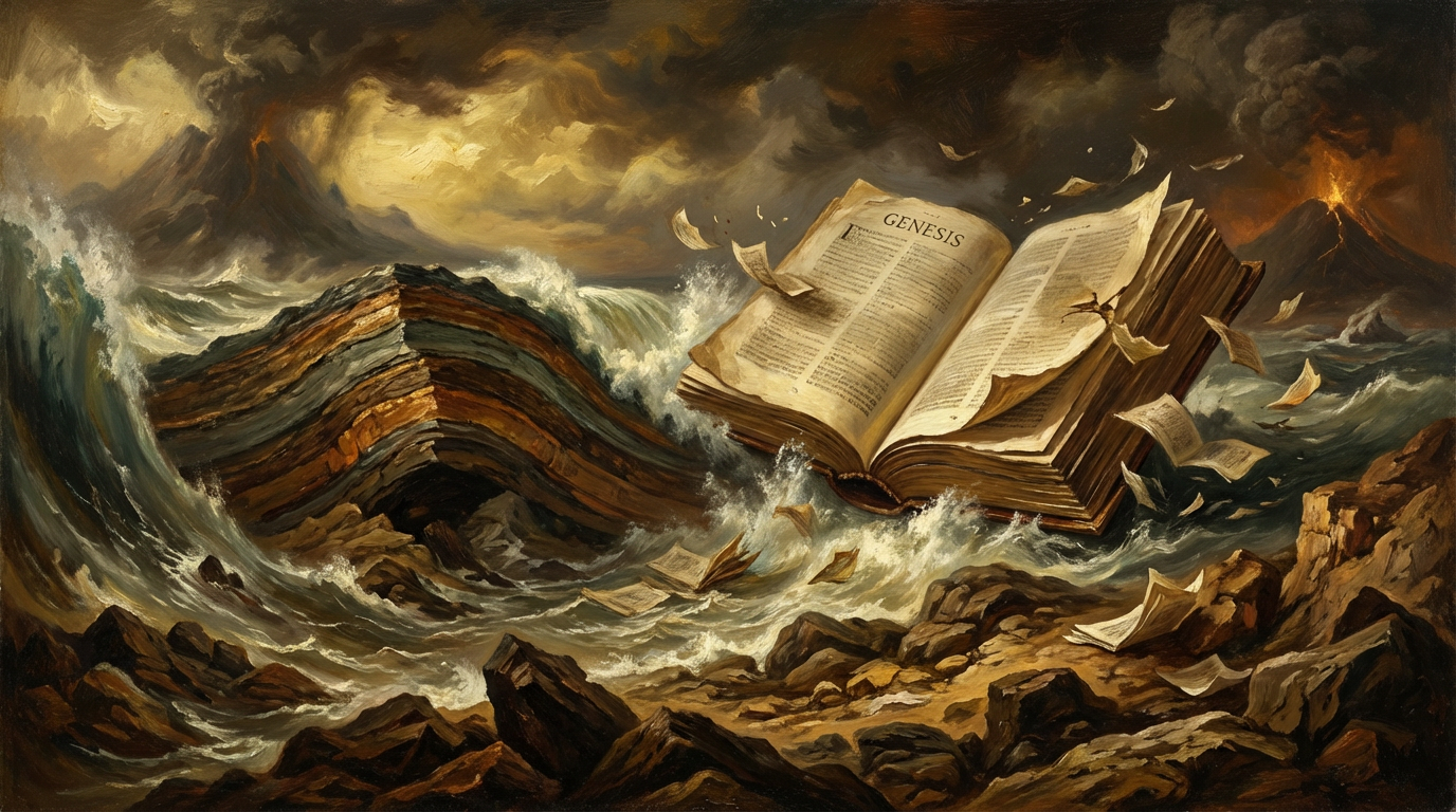 Influence de la géologie sur les dévoiements de l'exegèse