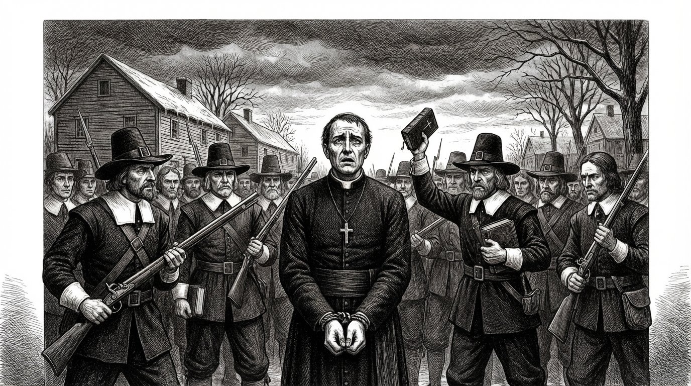 L'eglise catholique dans l'amérique coloniale: que personne en vienne parler de liberté!