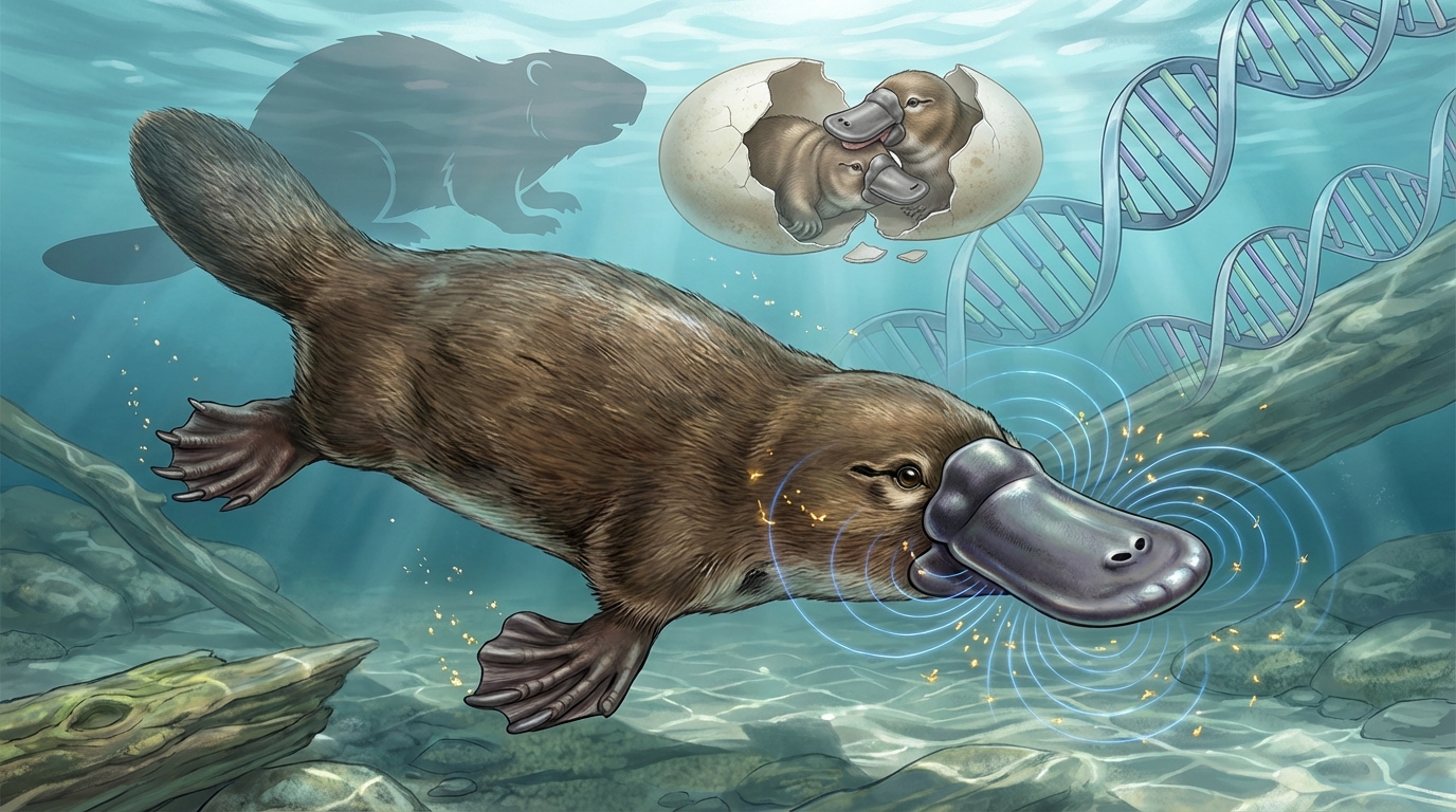 L'ornithorynque: une facétie du Créateur