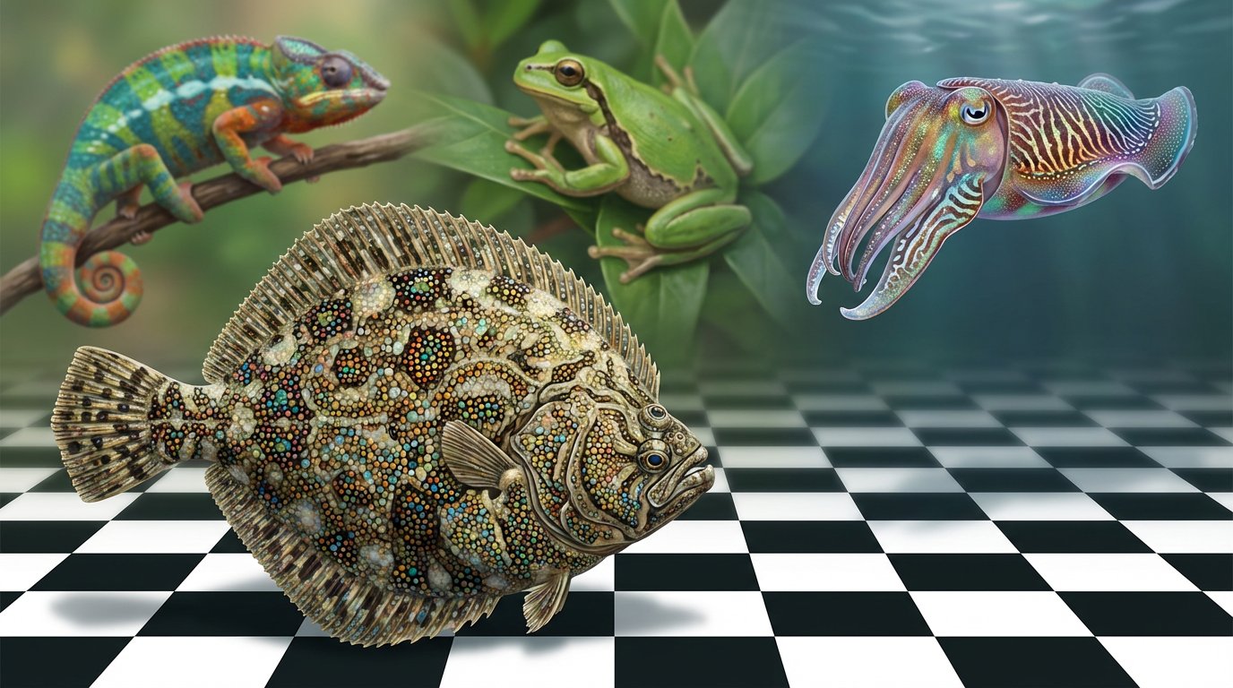 Les couleurs dans le mimétisme animal