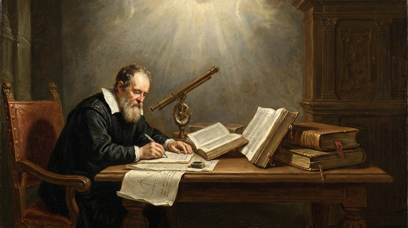 Galilée dans la sacristie