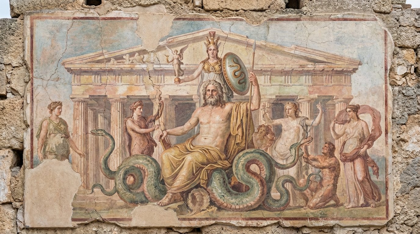 Athéna et Eden (1ère partie) (Le message caché de la façade Est du Parthénon)