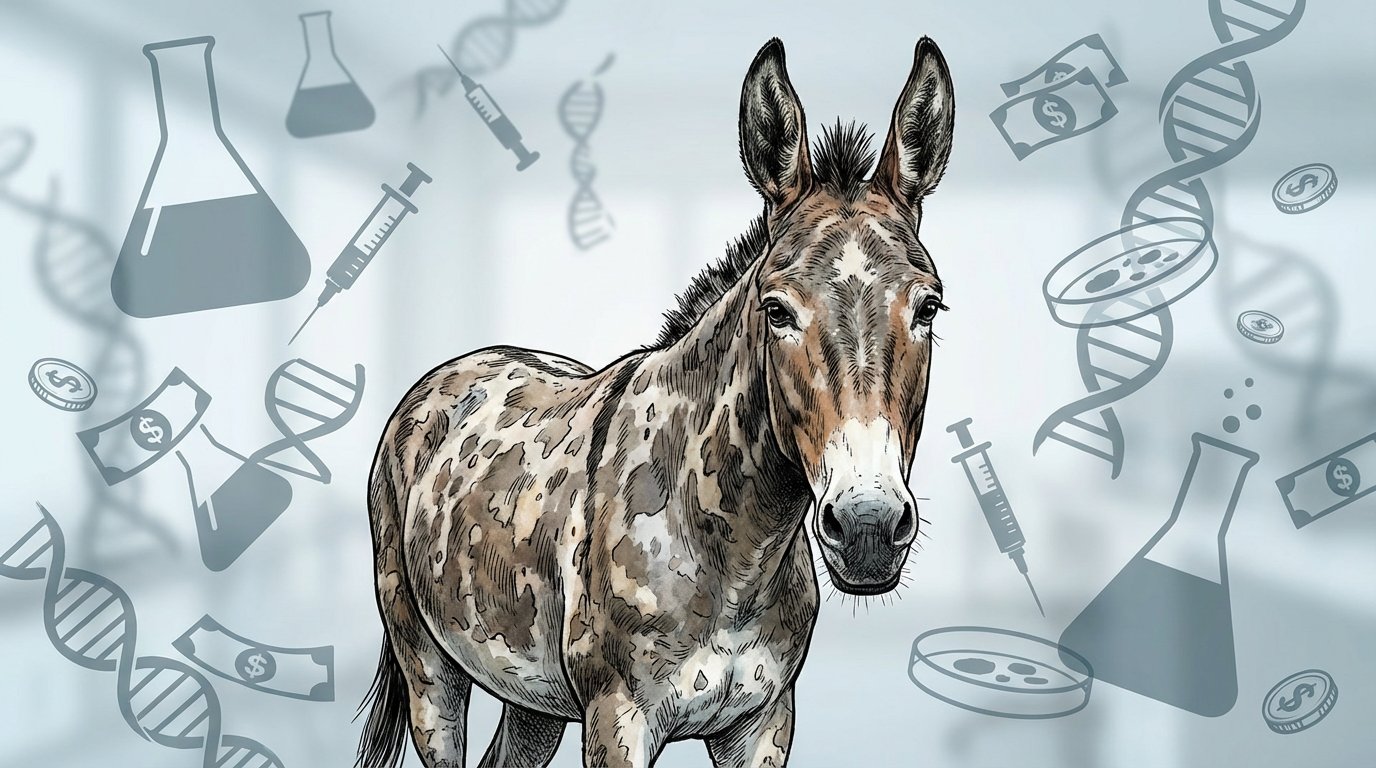 Clonage du « mulet » américain Idaho Gem : nouvelle évidence de désinformation scientifique