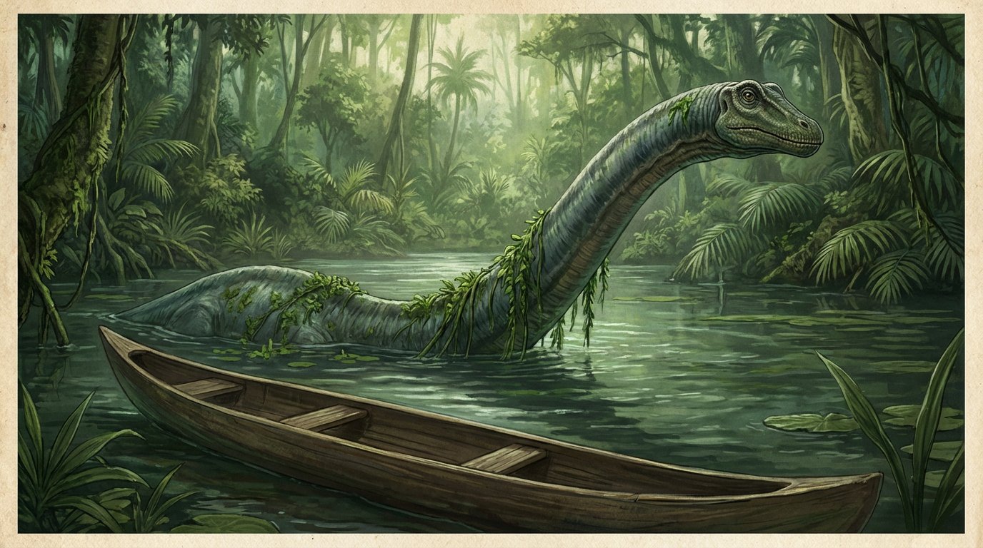 A la recherche du dinosaure du Congo