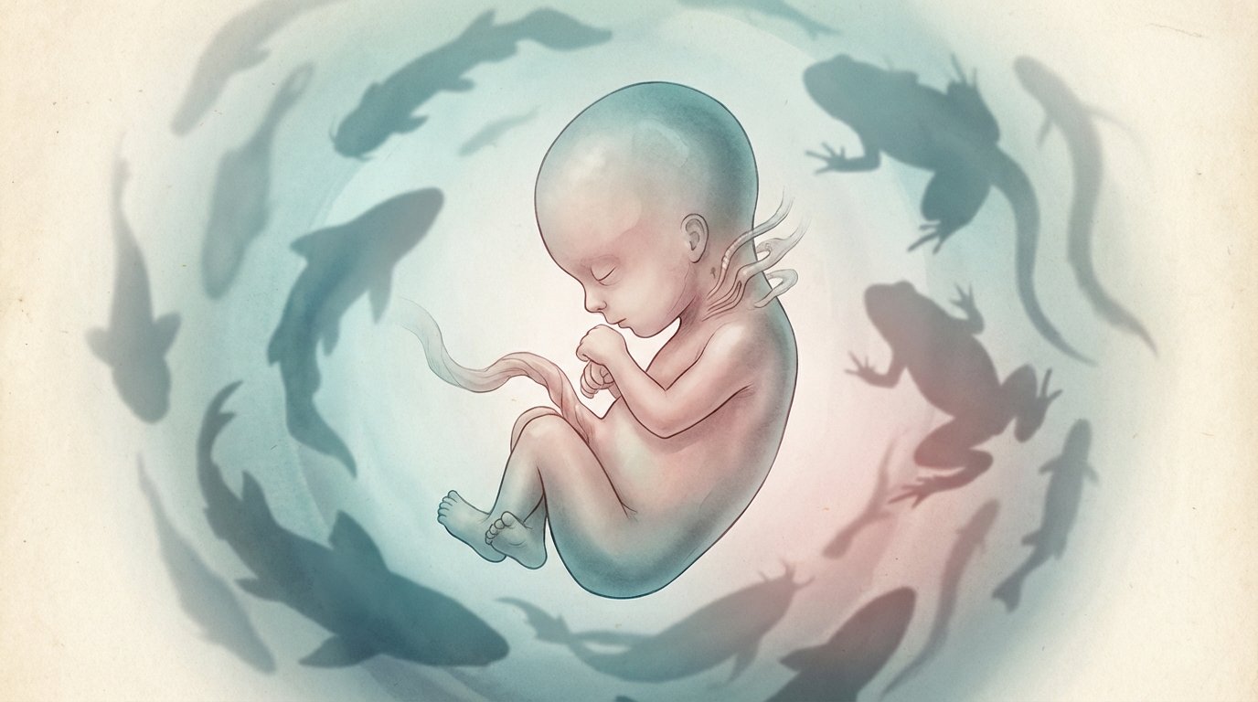 L'embryon aurait-il des branchies ?