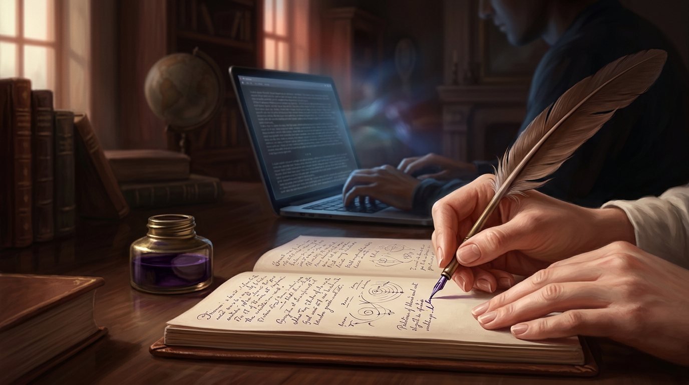 Le crayon et les touches. Deux techniques de prise de notes : deux niveaux d'activité cérébrale