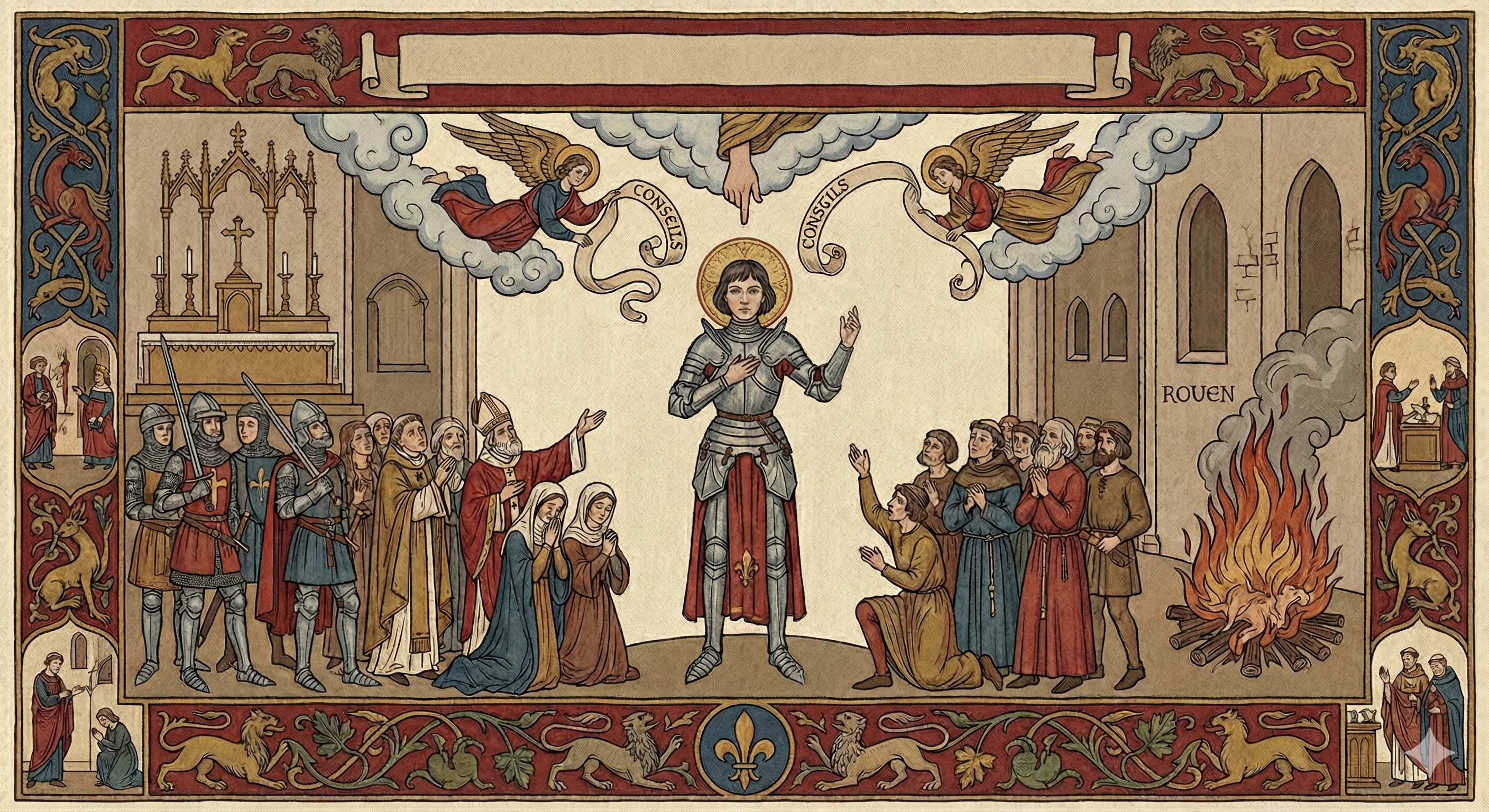 Jeanne d’Arc, une Sainte sans icône