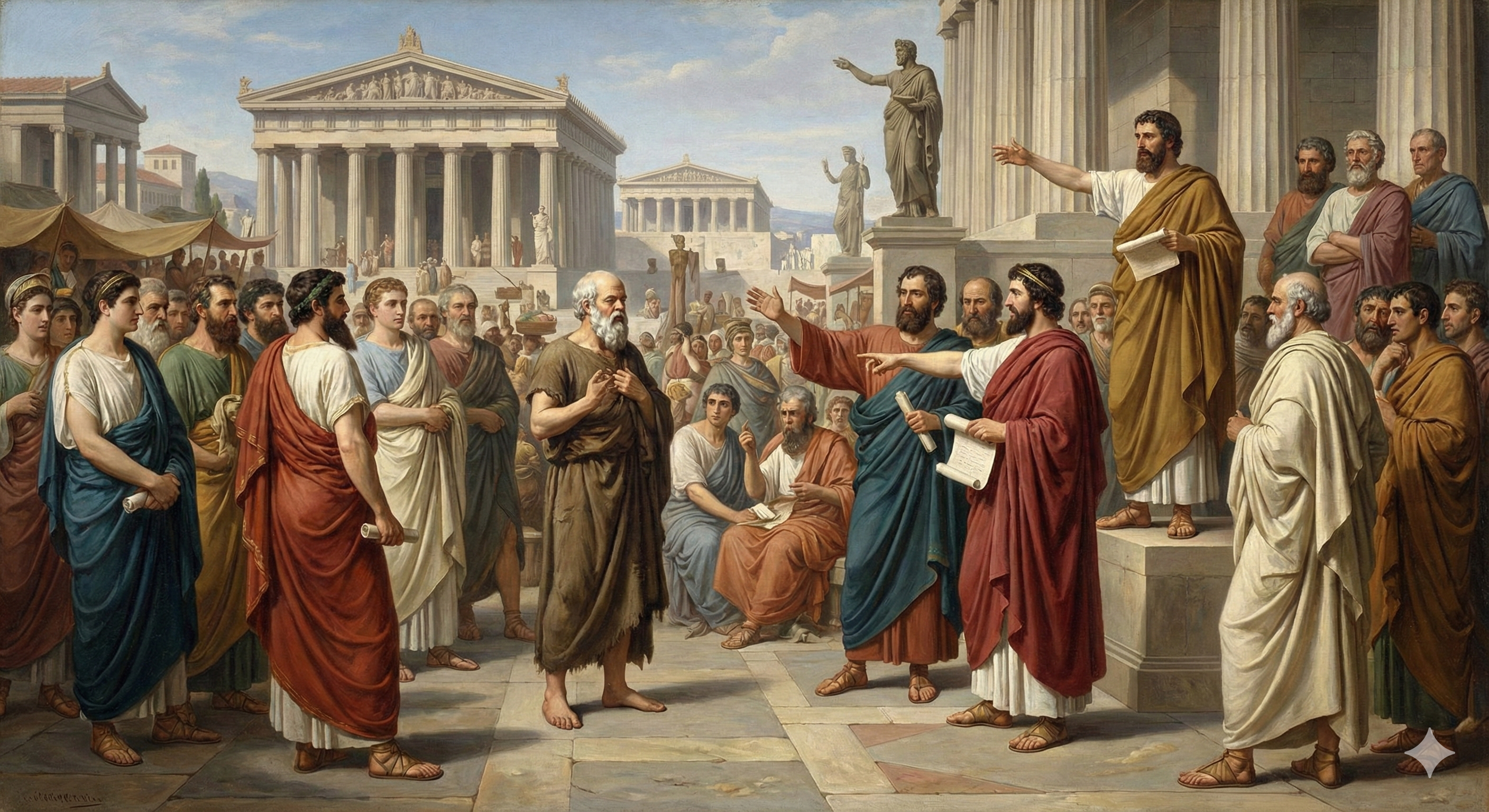 Nous revoici au temps des sophistes