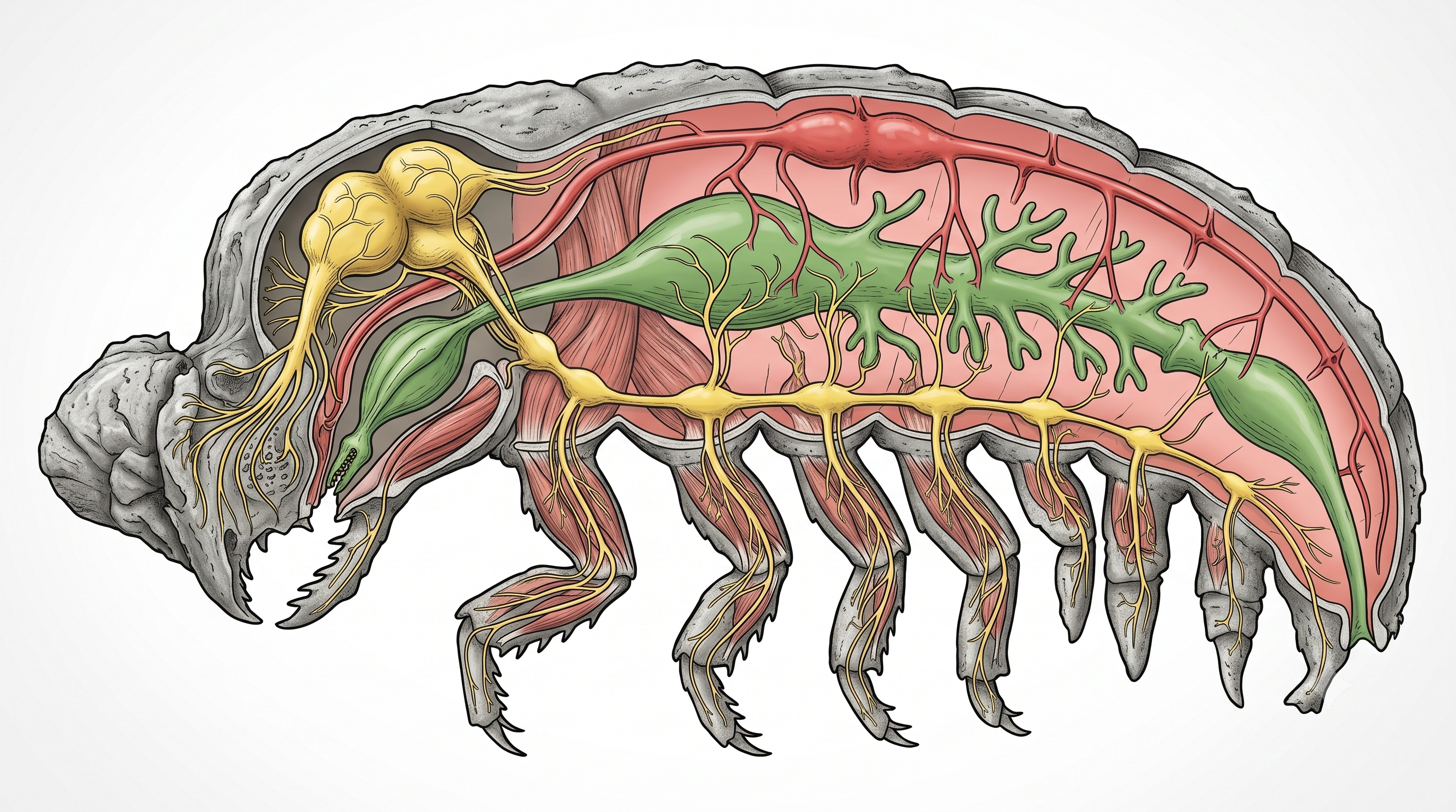 Un cerveau fossilisé de 500 millions d'années éclaire (et interroge) l'origine des arthropodes