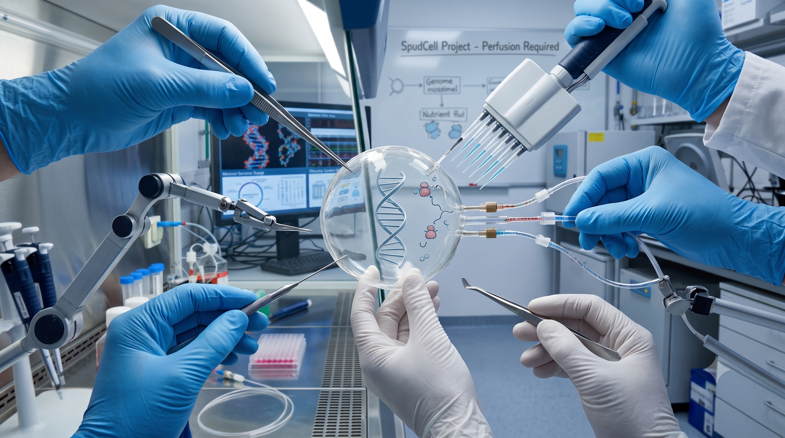 « SpudCell » : une cellule construite « depuis zéro » ? Pas vraiment