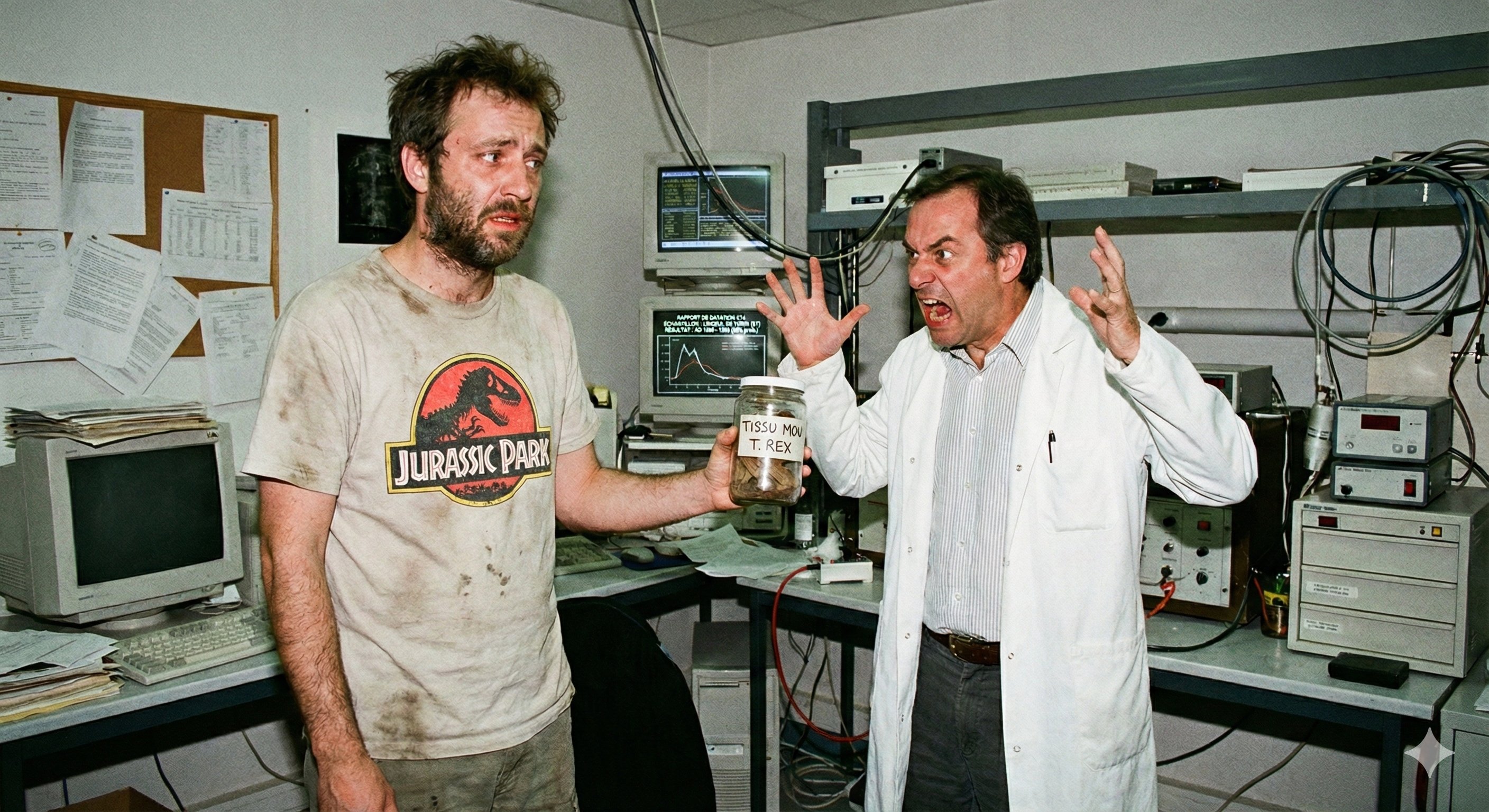 Les tissus mous de dinosaures