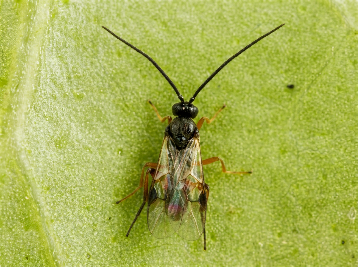 Apanteles glomeratus ou Cotesia glomerata