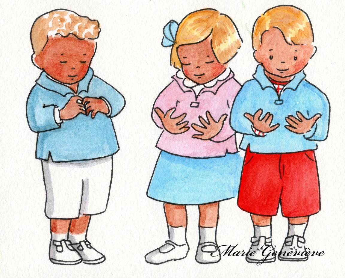 Fig. 2. Apprendre à manier ses doigts.