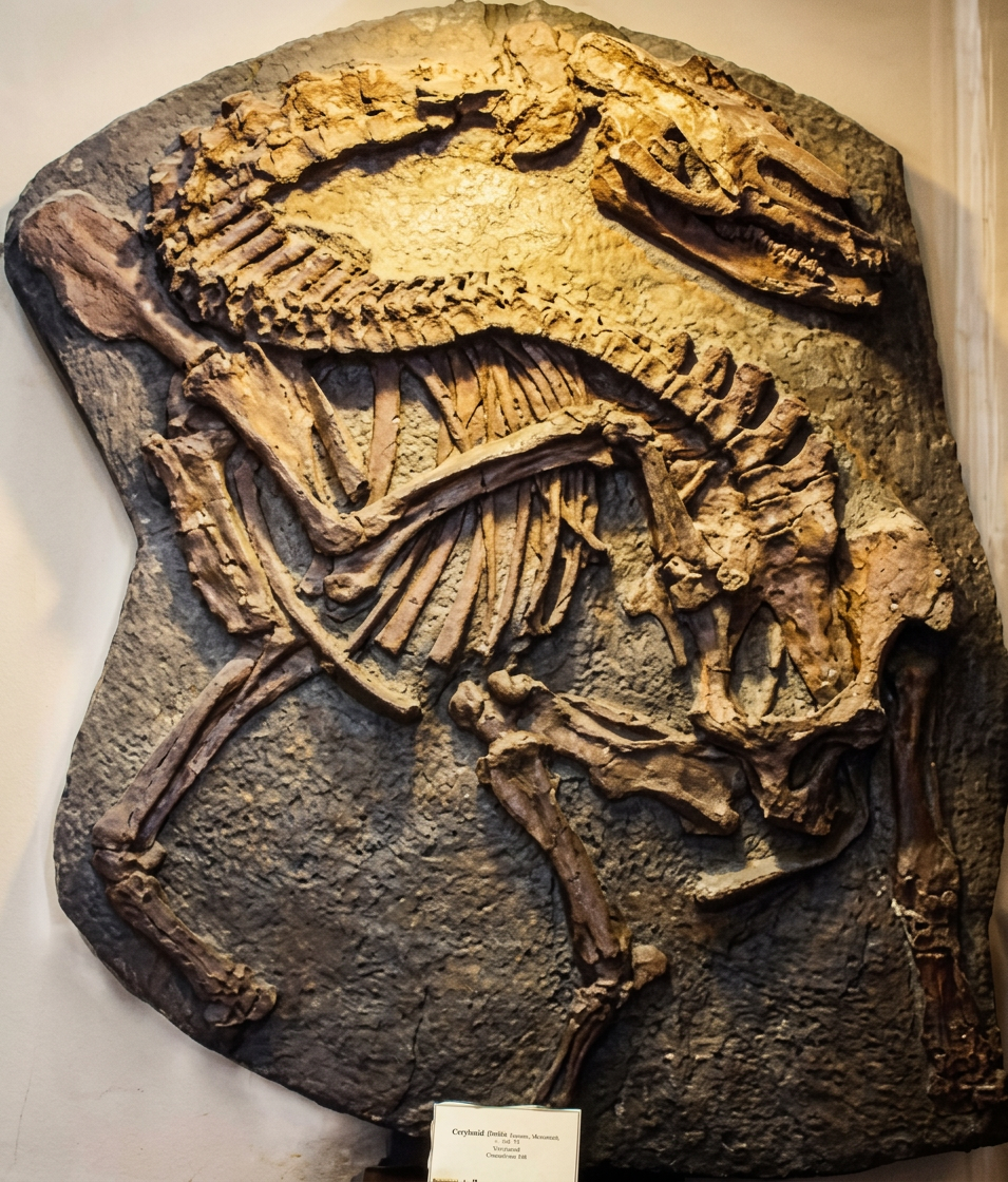 L’analogie de fonctionnement. Illustration par le Paleotherium et son fossile. Musée d’histoire naturelle de Novara, Italie (Wikimedia commons)