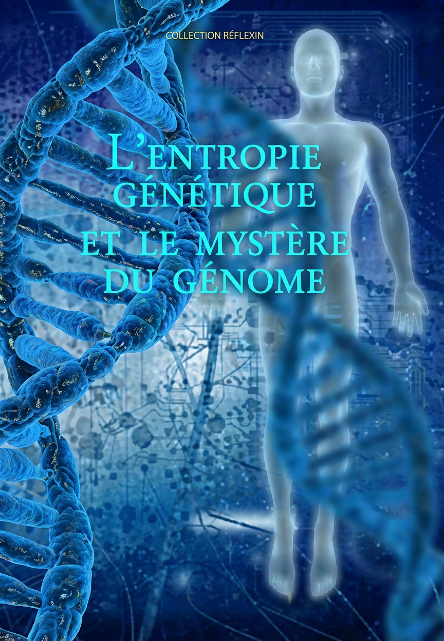 Fig. 2. Couverture du livre L'ENTROPIE GÉNÉTIQUE ET LE MYSTÈRE DU GÉNOME.