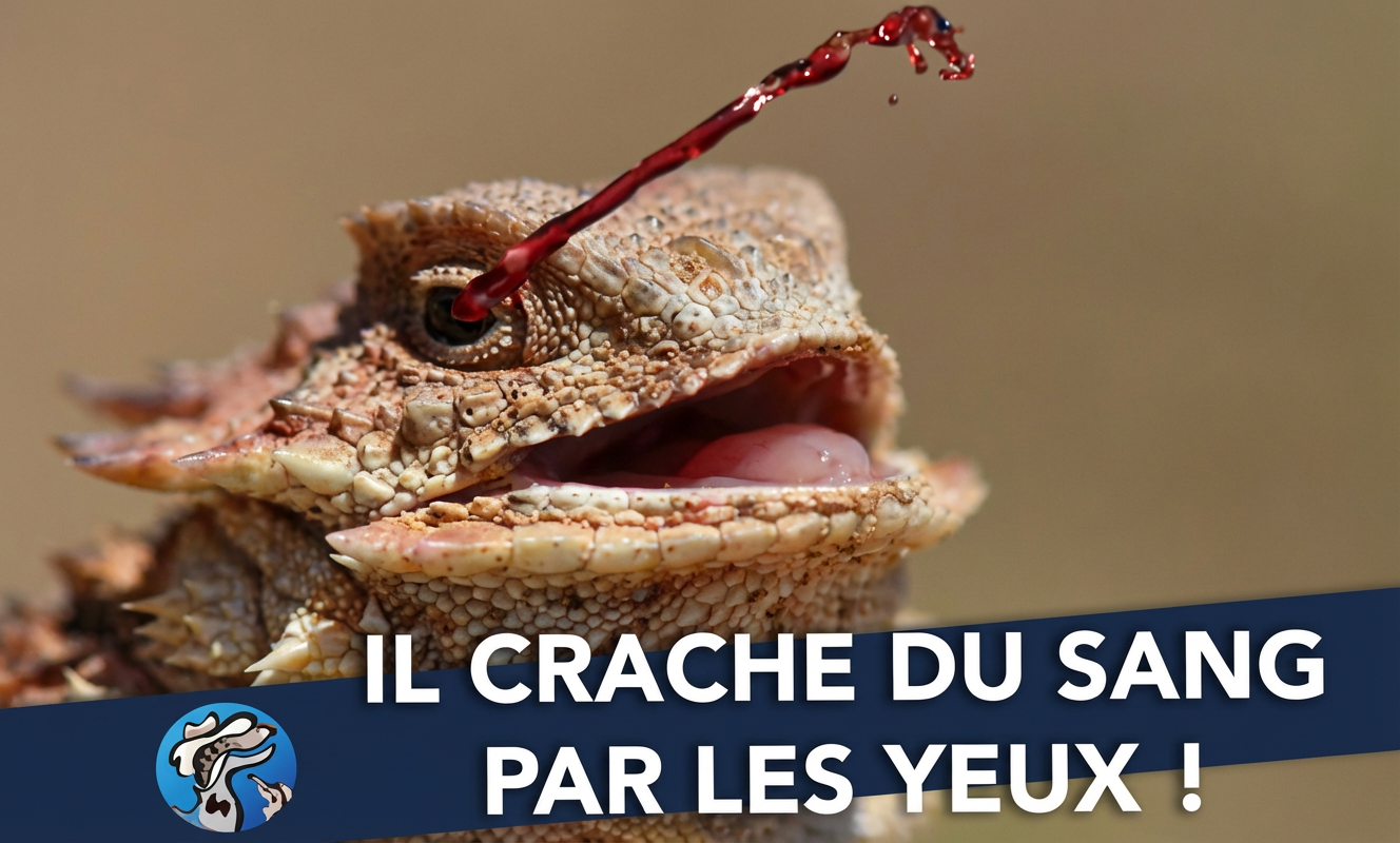 Jet de sang du Crapaud cornu.