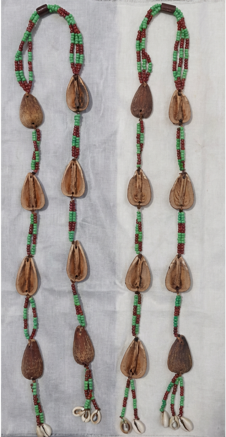 Fig. 6. Opon (Brooklyn Museum) Iroke Ifa (Brooklyn M.) Opele (Botanica Nena)