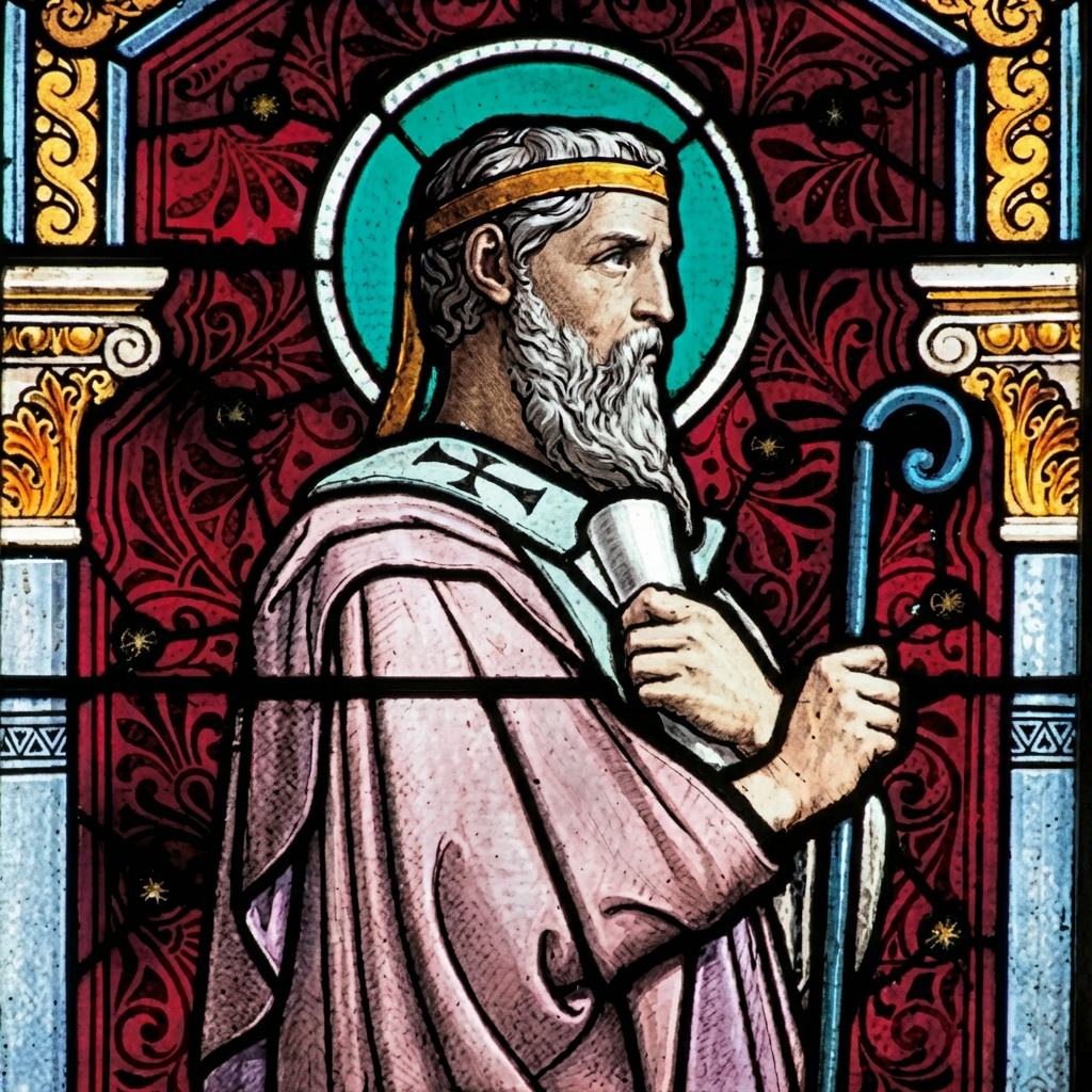 Fig. 3. Saint Irénée. Vitrail de l'église Saint-Irénée à Lyon
