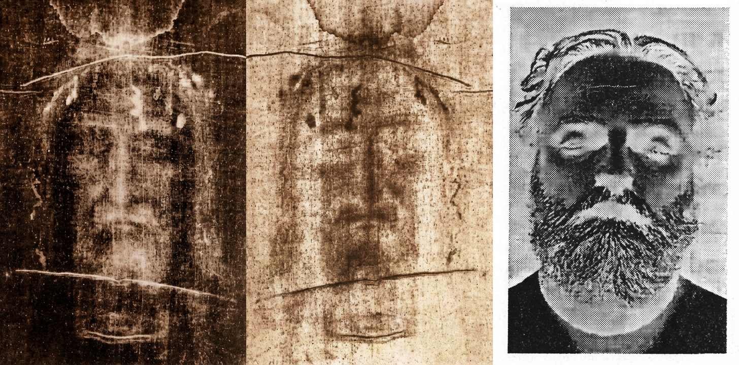 Ombres sur l'image négative