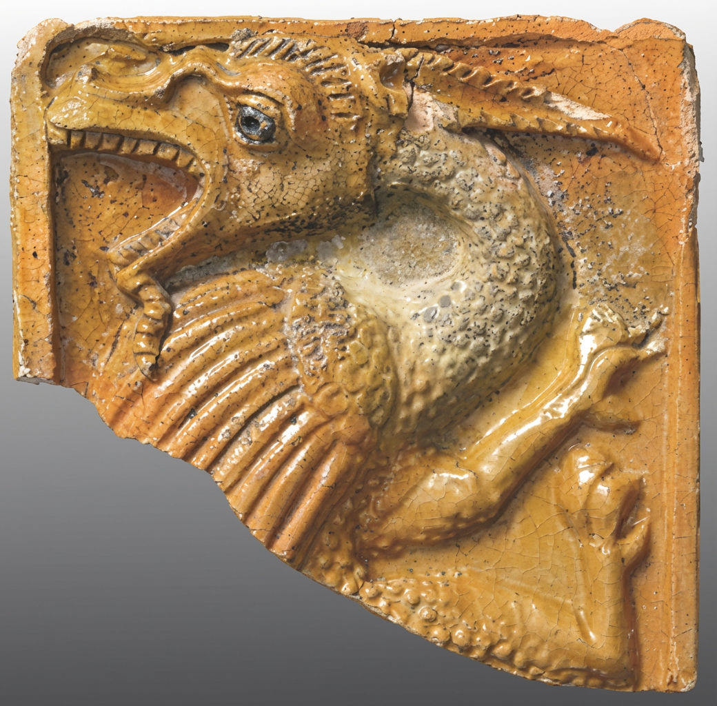 Tuile de Poele hongrois XVe