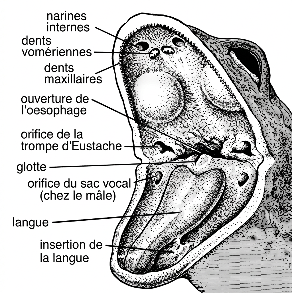 Bouche de grenouille