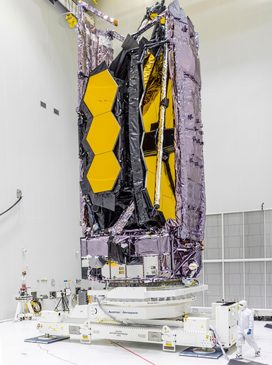 James Webb à Kourou, Ariane.