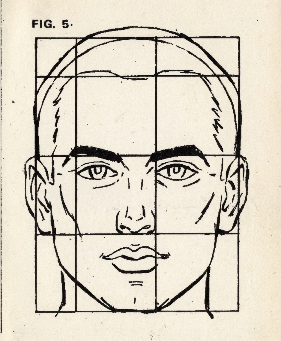 Analyse des grandes lignes du visage