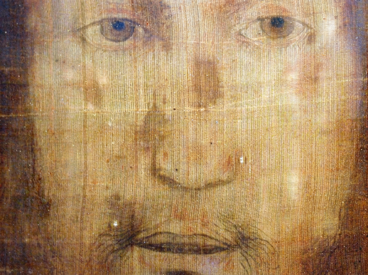 Iris des yeux de Manoppello