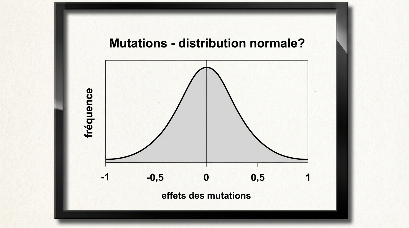 Fréquence des mutations selon leur effet supposé.