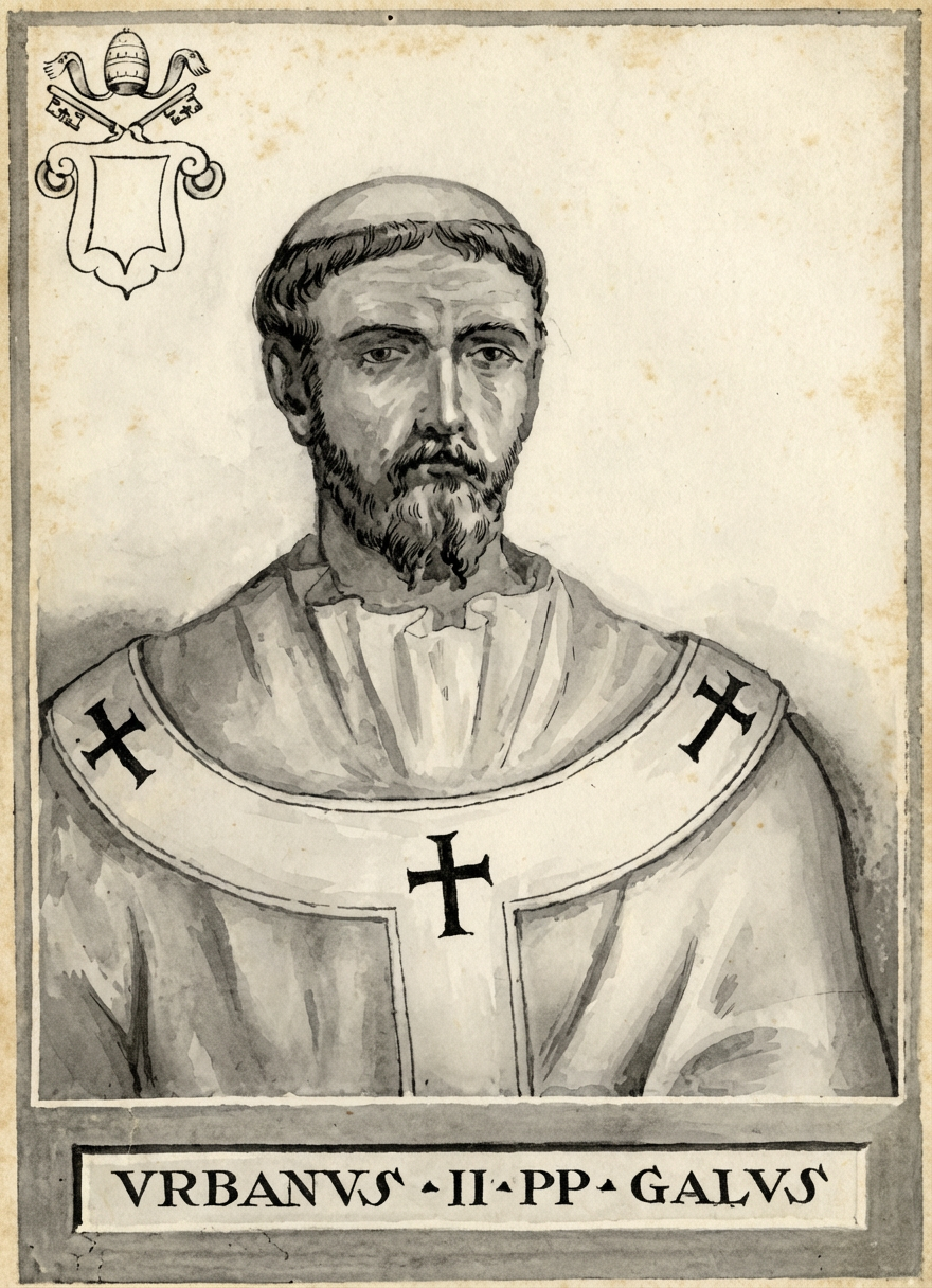 Le bienheureux pape Urbain II.
