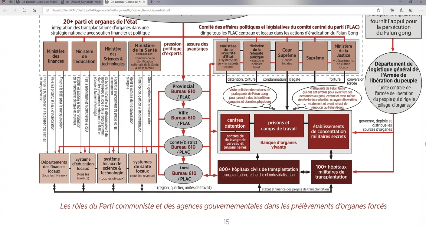 L'implication des divers échelons de l'Etat