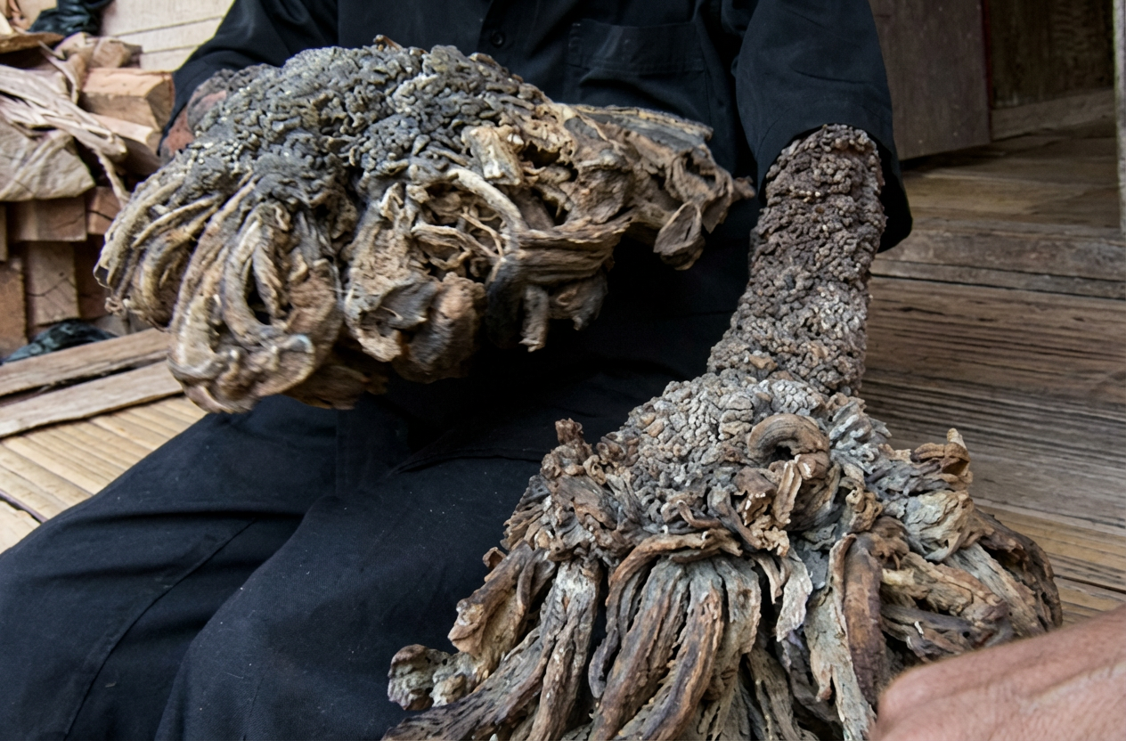 Les mains de Dédé Koswara