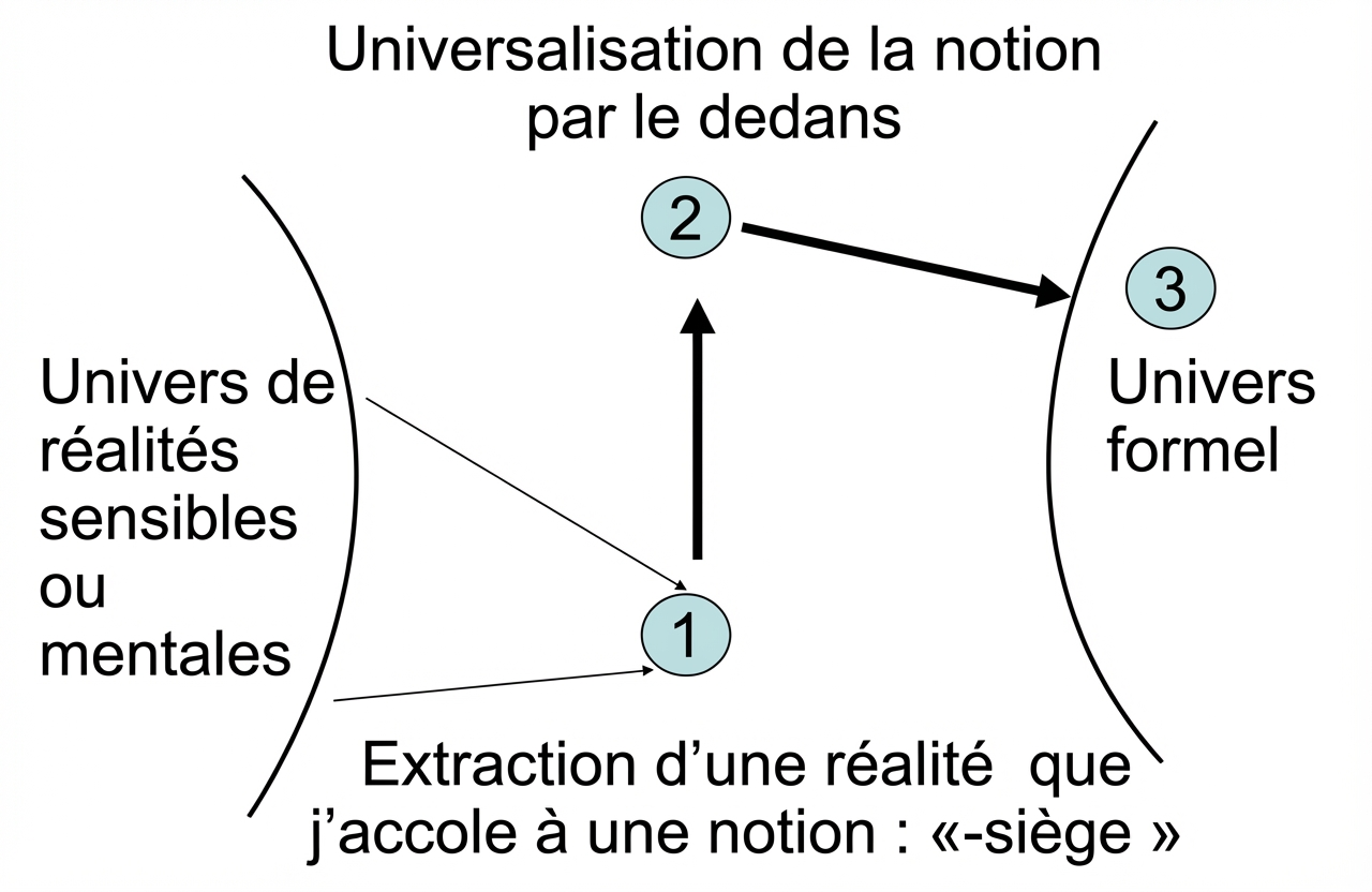 Élargissement de la notion dans l’univers notionnel