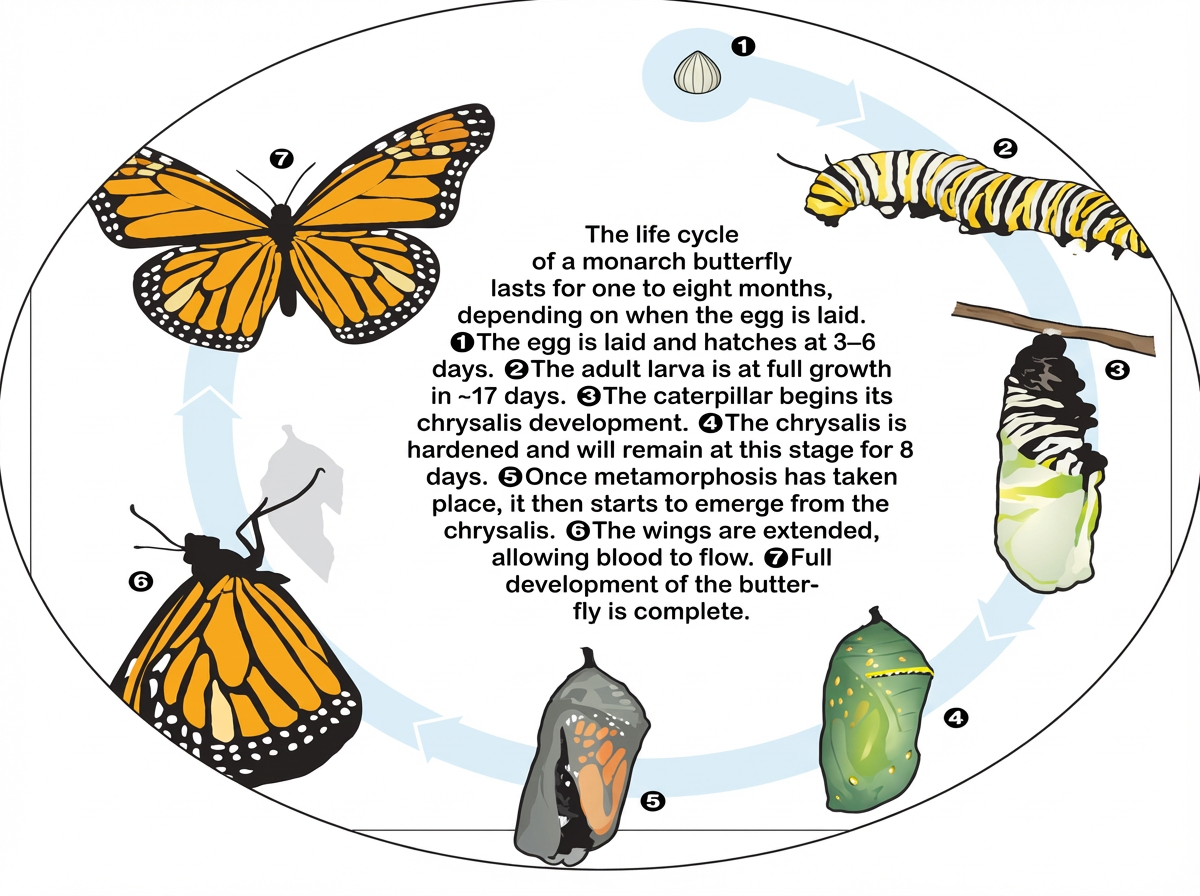 Cycle de vie du Monarque
