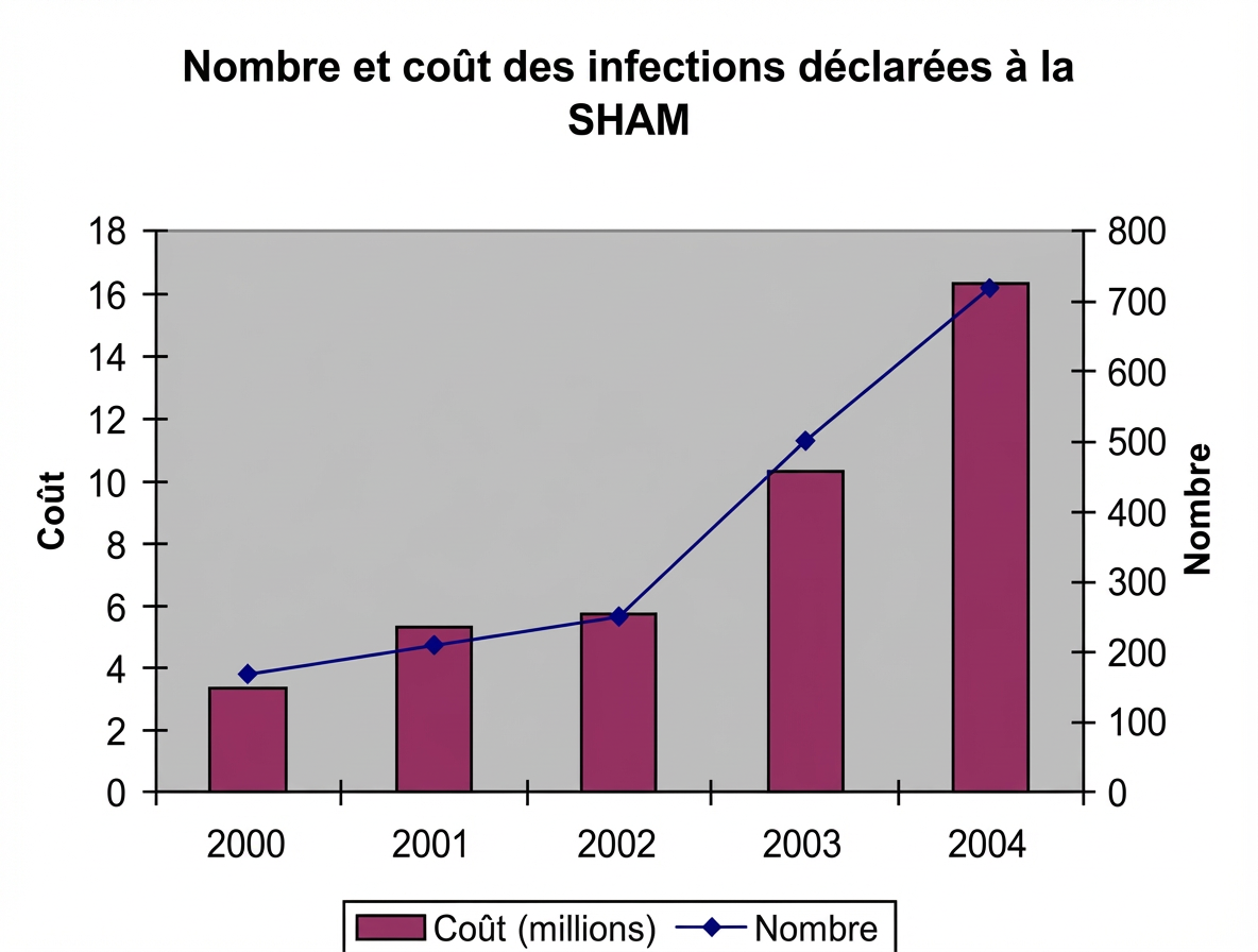 nombre et cout des infections nosocomiales