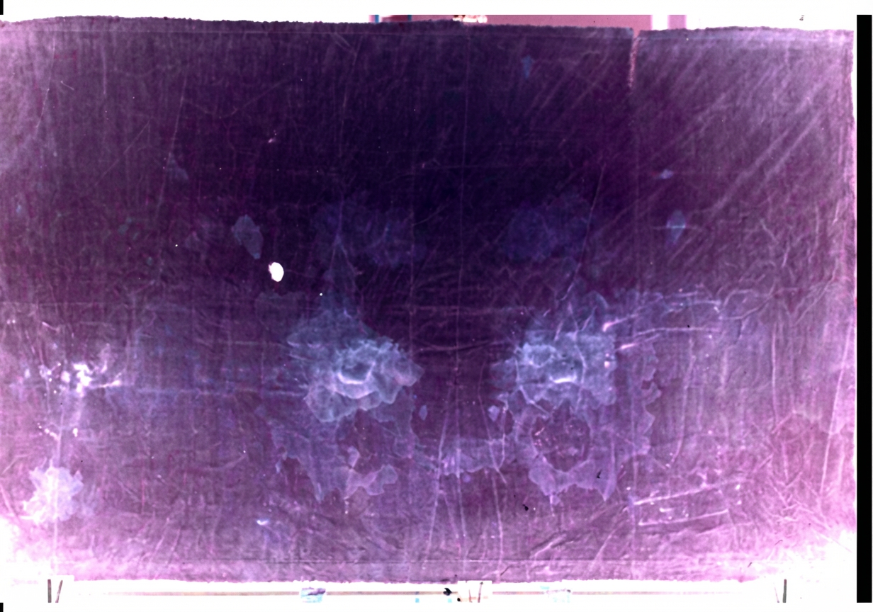 Revers du Suaire d'Oviedo