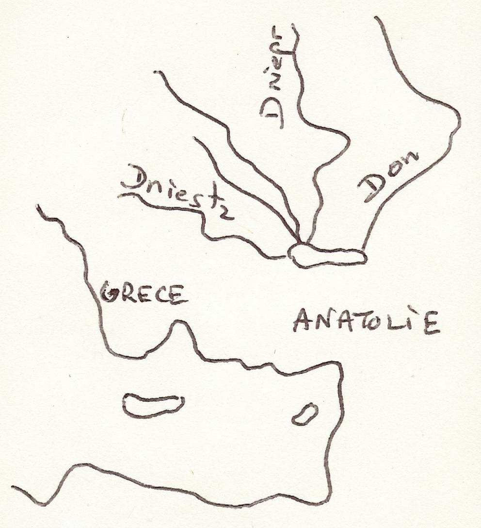 Avant -2000. Le lac noir et l'Égée