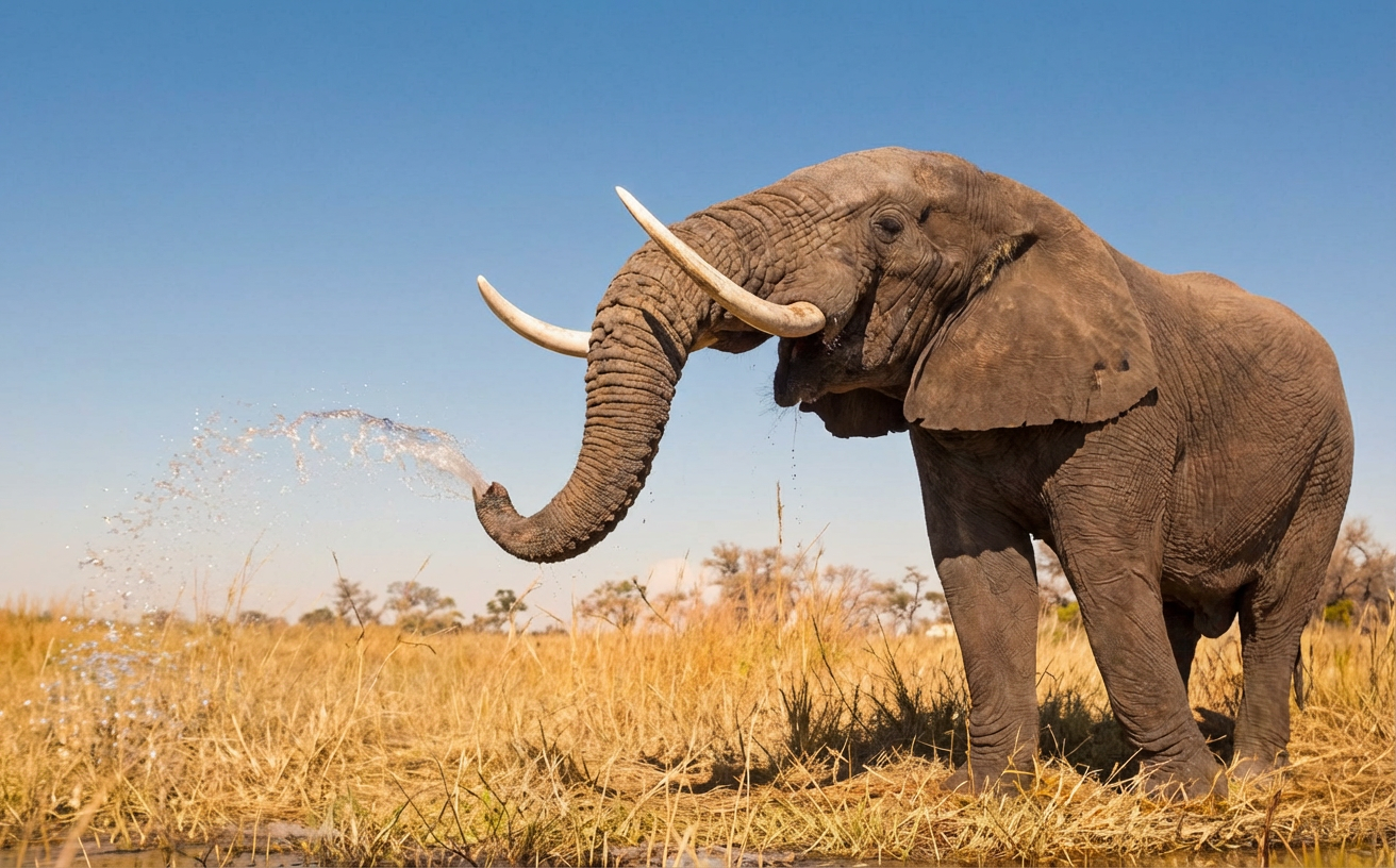 Fig. 31. Un formidable outil : la trompe.